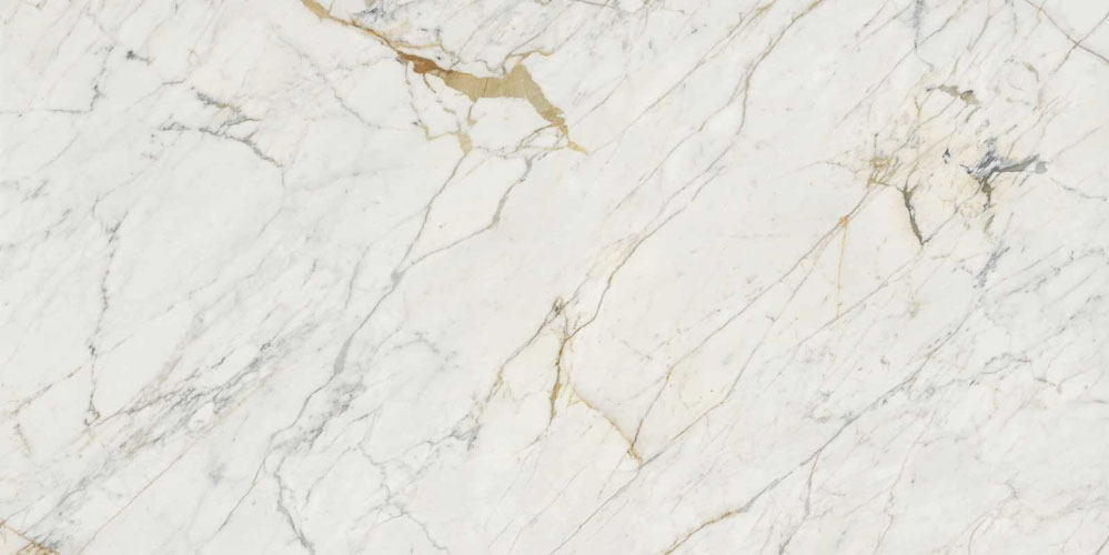 Marble Look Golden White